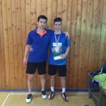 Ďalší úspech bedmintonistu Mateja Hliničana
