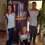 Gajanová, Baran i Zavilinská zo STARS for STARS na juniorských ME v atletike v Grossete