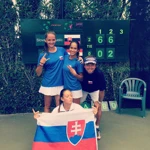 Slovenky s Kužmovou prehrali až vo finále juniorského Fed Cupu